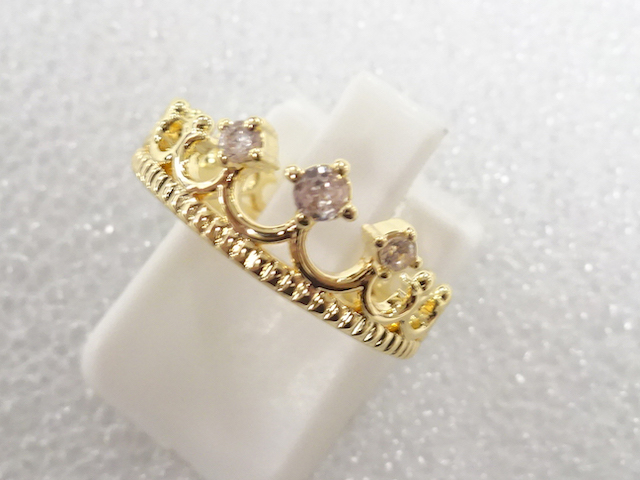 COLORED STONE FASHION RING / JP SIZE 10